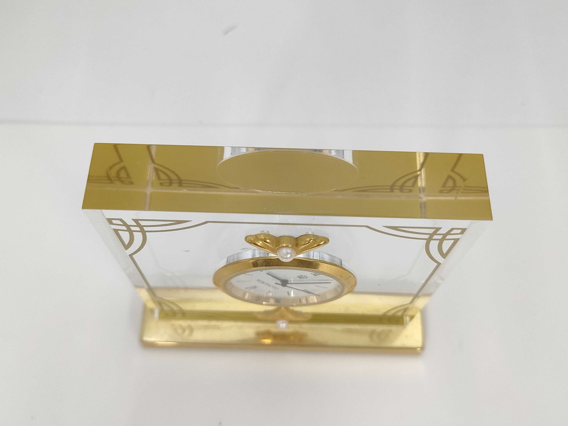 MIKIMOTO MIKIMOTO MIKIMOTO Table Clock Quartz Table Clock