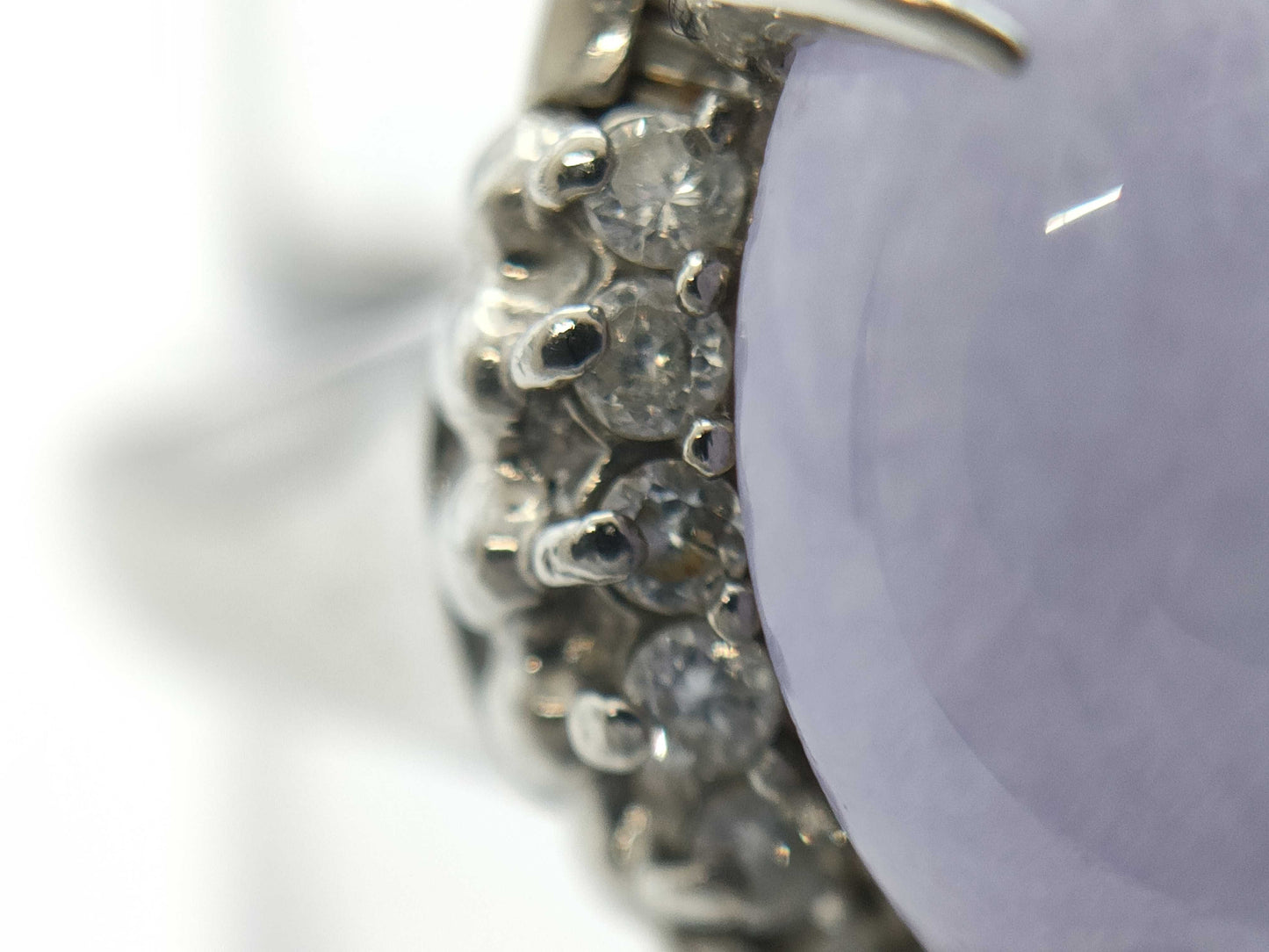 Jade 8.51ct D0.54ct PT900 11.6g Ring 