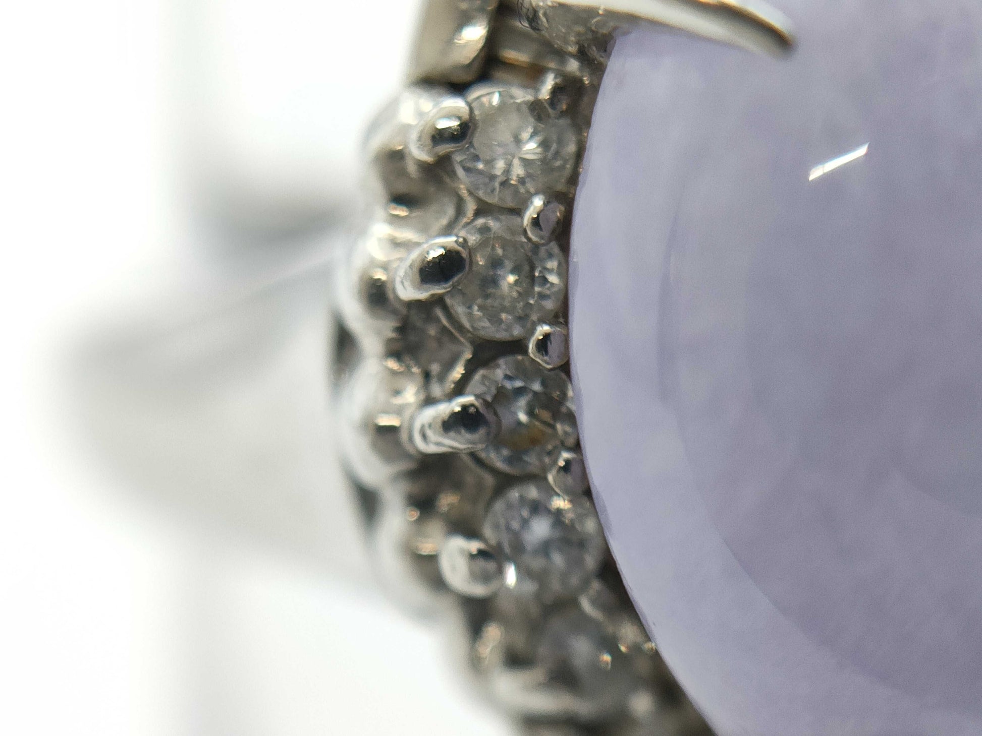 Jade 8.51ct D0.54ct PT900 11.6g Ring 