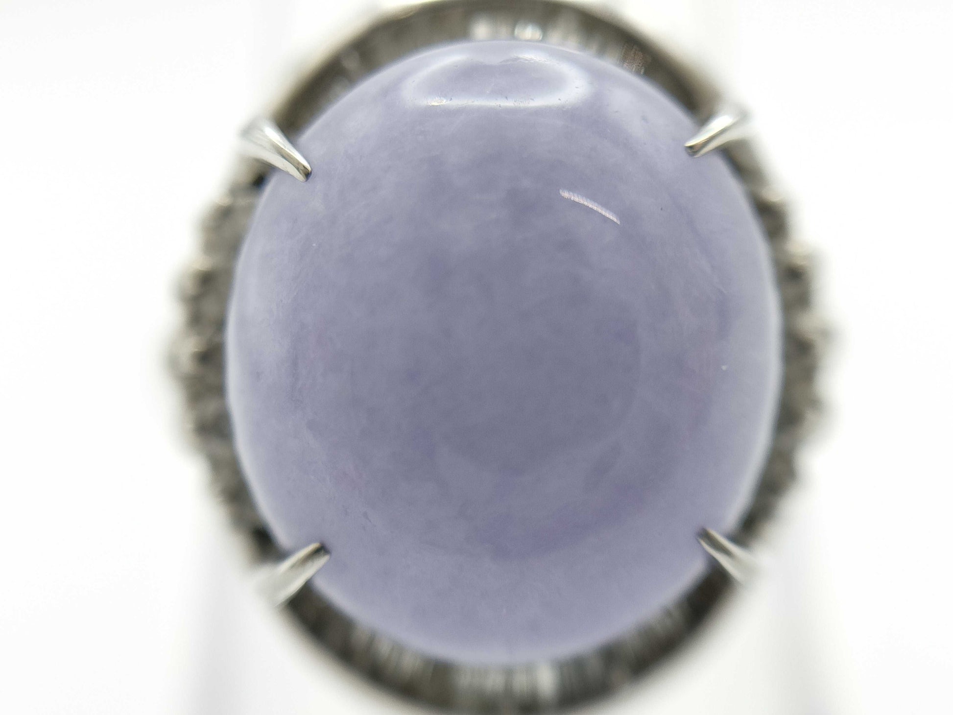 Jade 8.51ct D0.54ct PT900 11.6g Ring 