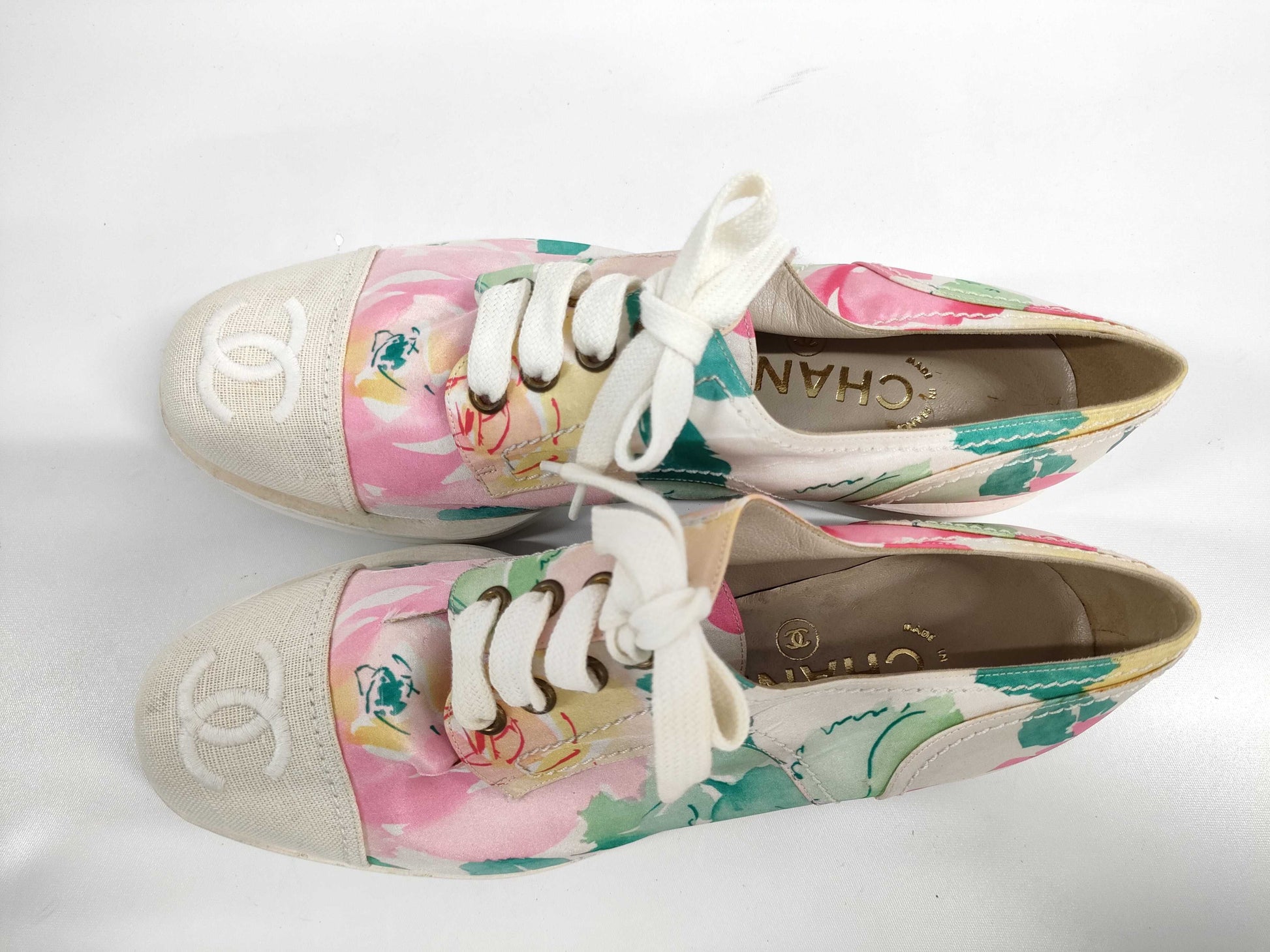CHANEL CHANEL Sneakers Flower Size 38 Sneakers