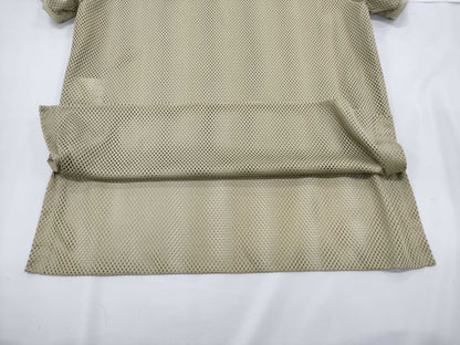 CHANEL CHANEL Short Sleeve Mesh Top Khaki Size 38 Tops