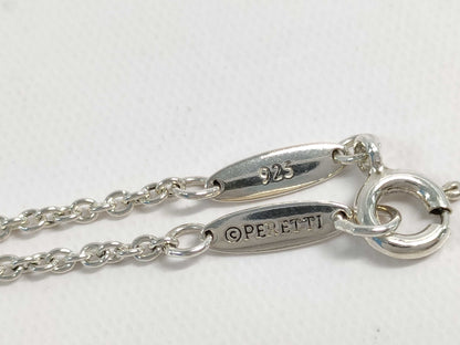 Tiffany & Co. Mesh Pendant Necklace with Diamond, 1 piece, Ag925 Necklace