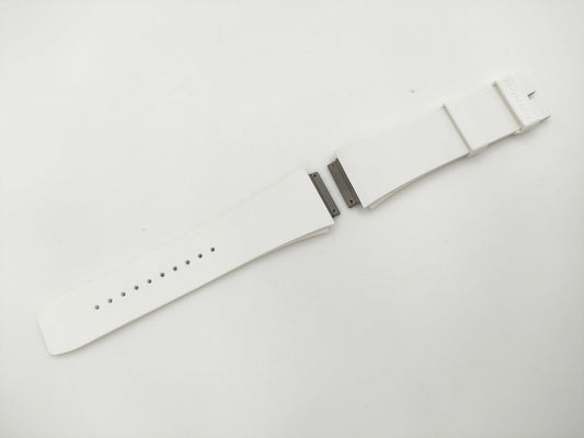 RICHARD MILLE Belt, Rubber, White, Unisex