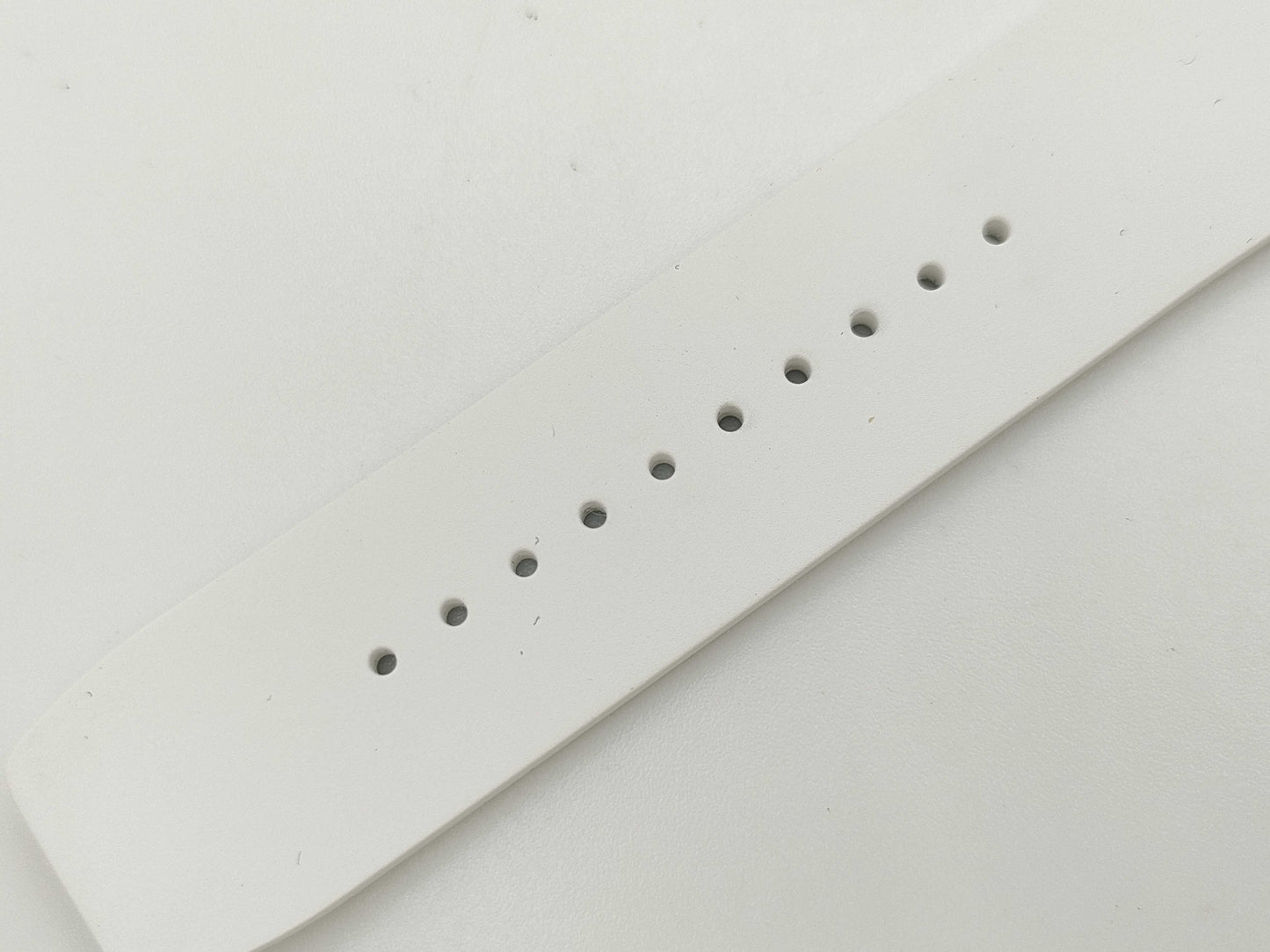 RICHARD MILLE Belt, Rubber, White, Unisex