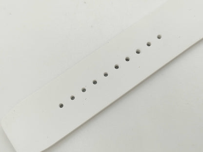 RICHARD MILLE Belt, Rubber, White, Unisex