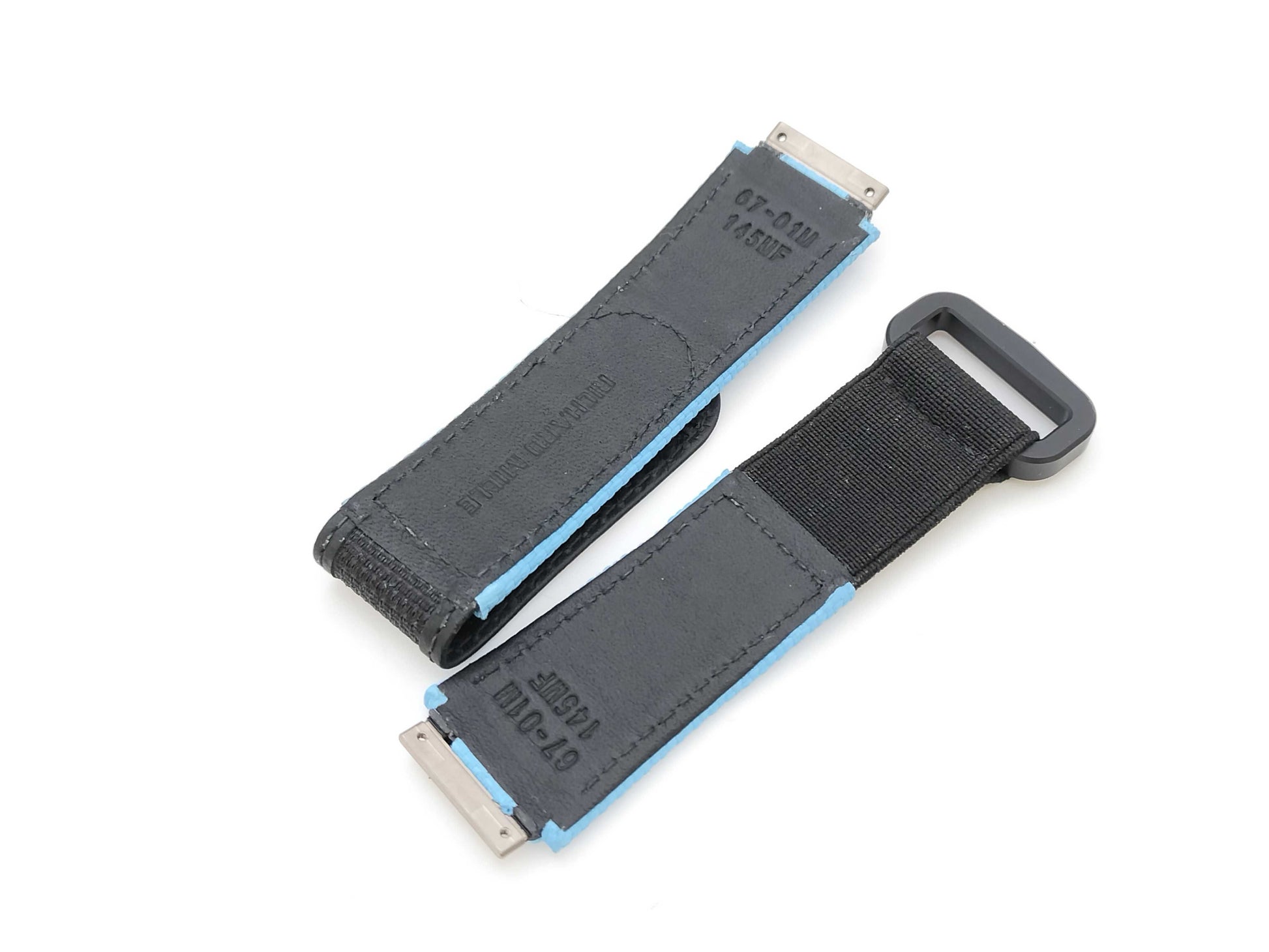 RICHARD MILLE Belt, Nylon, Light Blue, Unisex