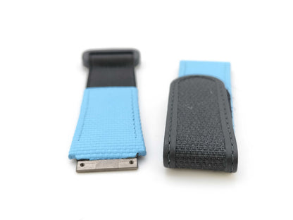 RICHARD MILLE Belt, Nylon, Light Blue, Unisex