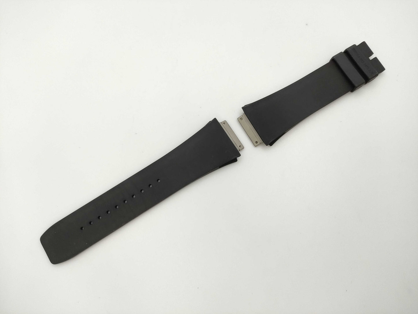 RICHARD MILLE Black Rubber Belt, Unisex