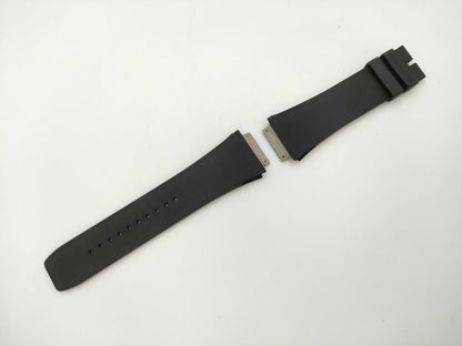 RICHARD MILLE Black Rubber Belt, Unisex