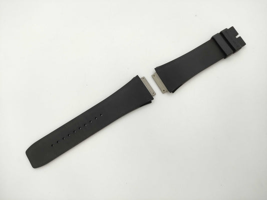 RICHARD MILLE Black Rubber Belt, Unisex