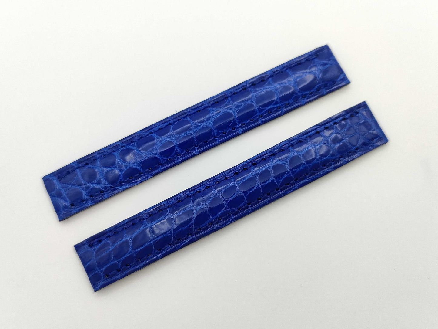 Blue Leather Belt, Unisex