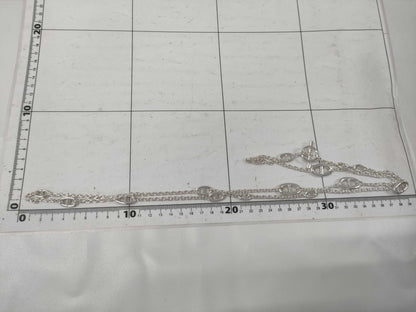 HERMES Farandole 120 Silver Necklace 94C220361 Chaine d'Ancre Necklace