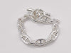 HERMES Chaine d'Ancre MM Silver Bracelet, 15 Links, 25D207514, Bracelet/Bangle