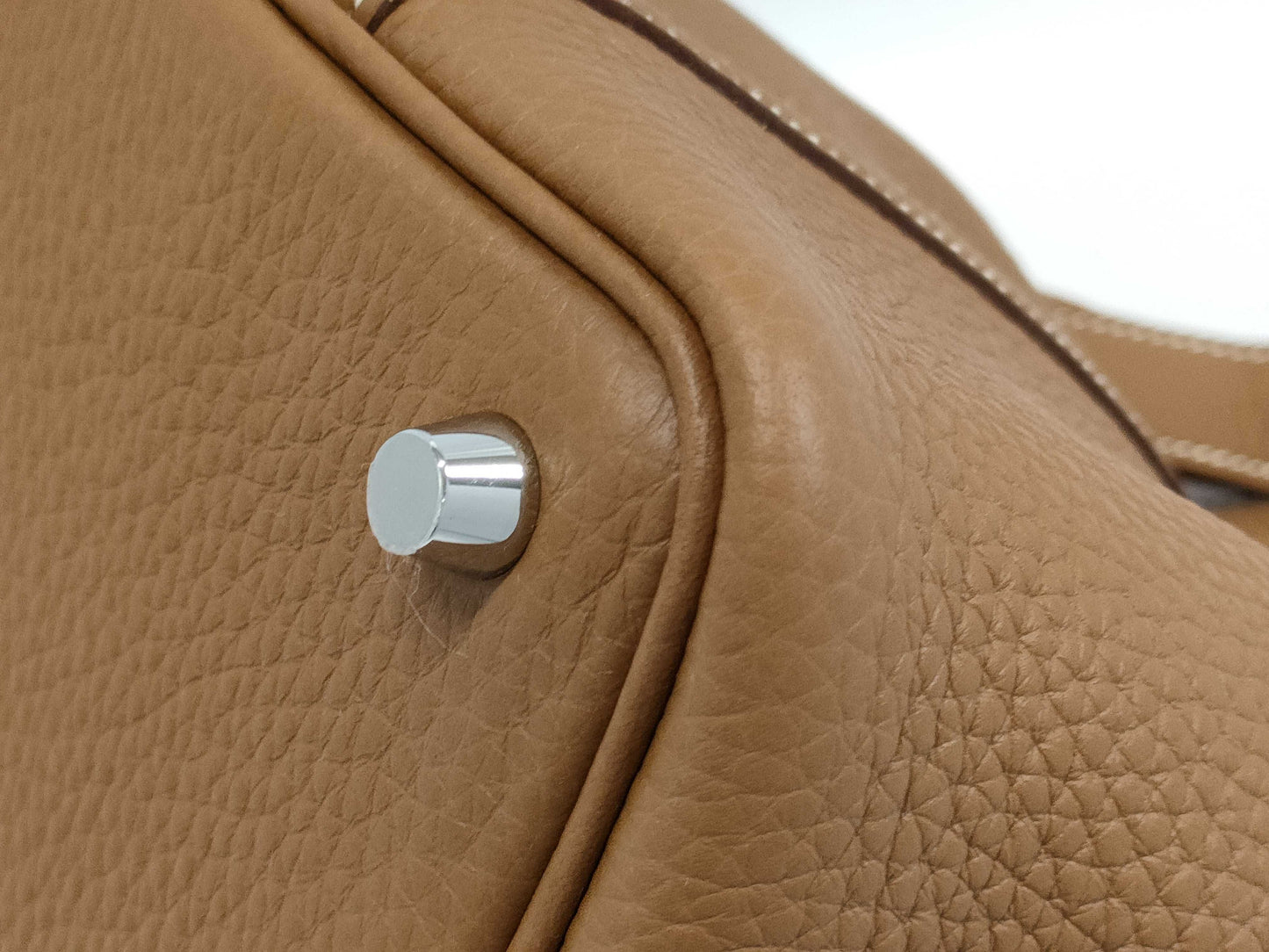 HERMES Picotin Lock 18 PM Gold with Silver Hardware, Double Stamped Handbag