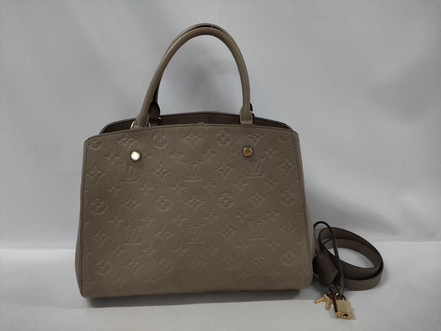 LOUIS VUITTON Monogram Empreinte Montaigne MM Gallé 2-way Tote Bag M41195 TJ1210