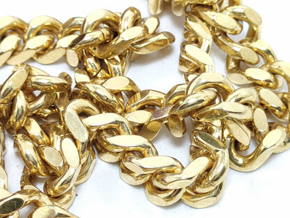 SAINT LAURENT Saint Laurent Paris Leather Chain Wallet Purple Shoulder Bag