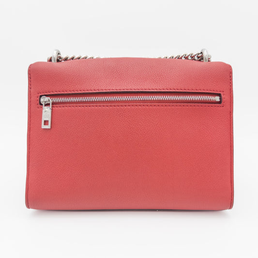 LOUIS VUITTON LV Logo My Lock Me BB M51419 Red Shoulder Bag RFID Verified Shoulder Bag