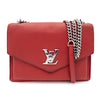 LOUIS VUITTON LV Logo My Lock Me BB M51419 Red Shoulder Bag RFID Verified Shoulder Bag