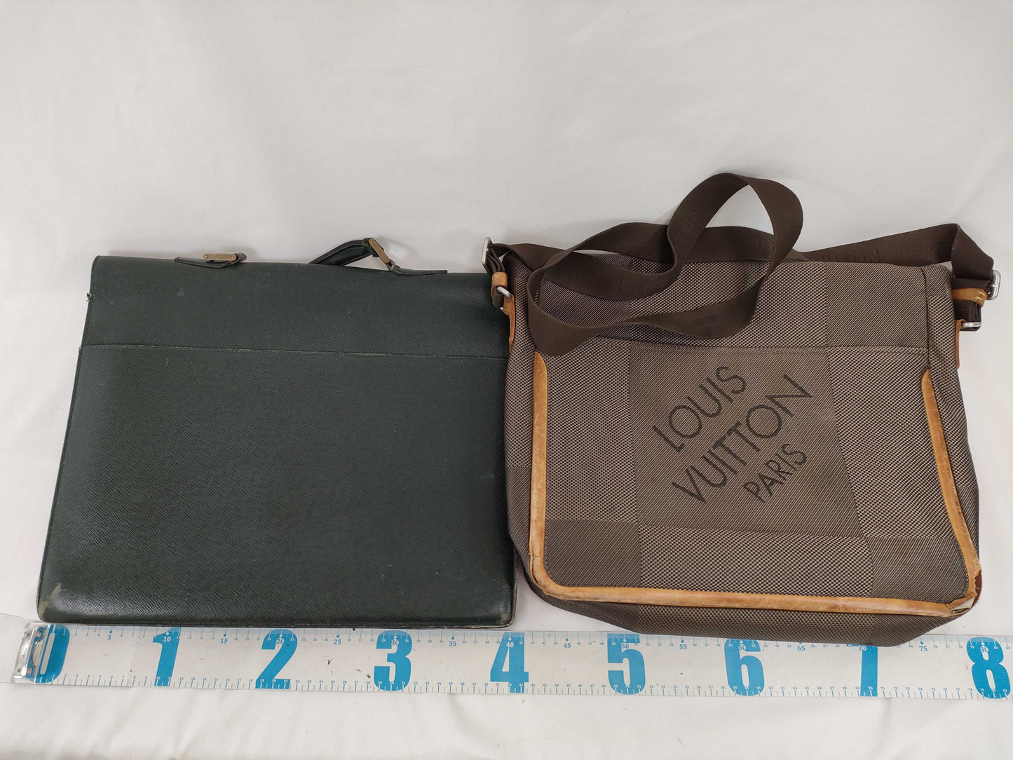 LOUIS VUITTON Taiga Louis Vuitton Taiga Business Bag Shoulder Bag Set of 2