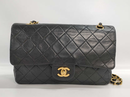 CHANEL Double Flap Matelasse Chain Shoulder Bag