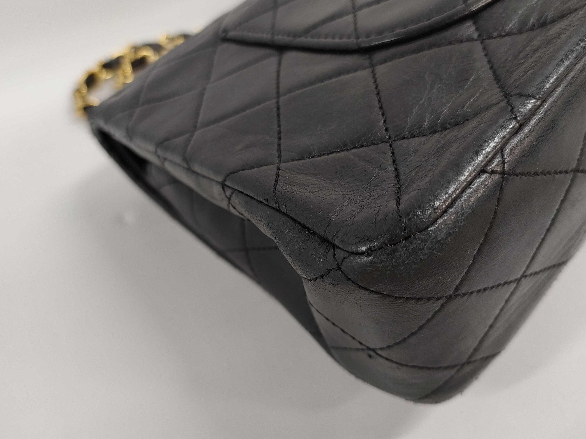 CHANEL Double Flap Matelasse Chain Shoulder Bag