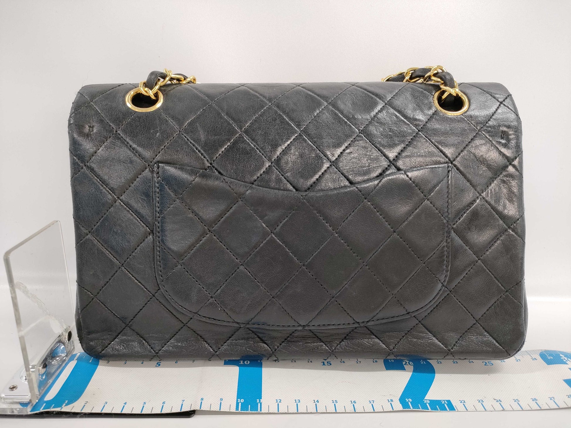 CHANEL Double Flap Matelasse Chain Shoulder Bag