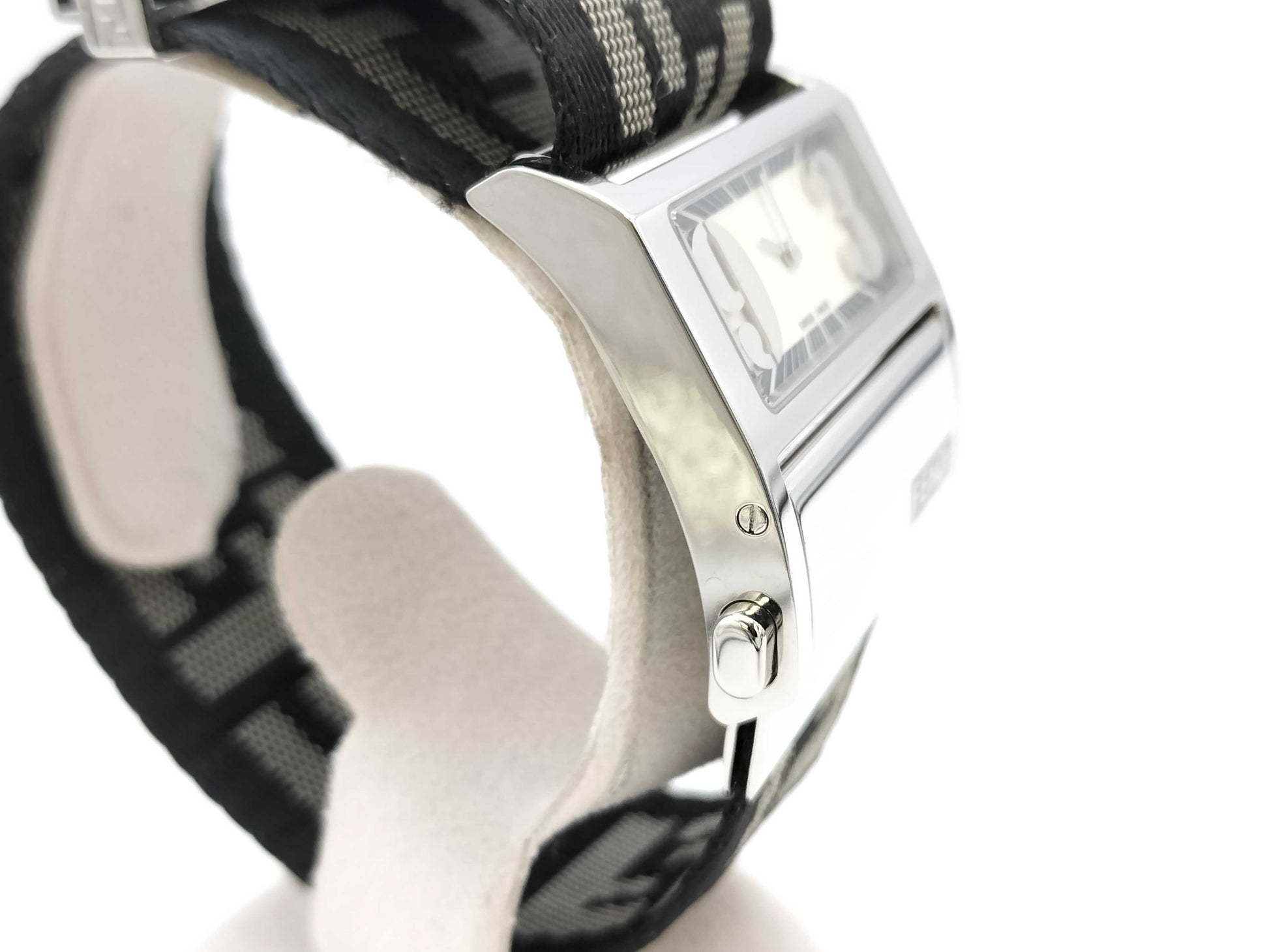 FENDI Zucca Logo Watch 1120L 000-234 Quartz Men's Watch