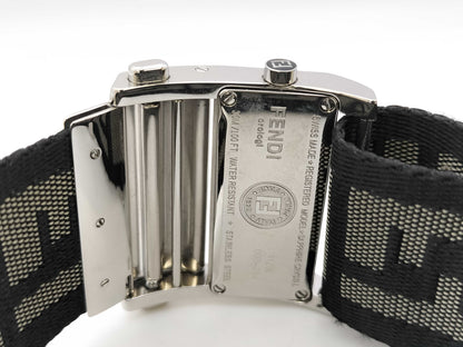 FENDI Zucca Logo Watch 1120L 000-234 Quartz Men's Watch