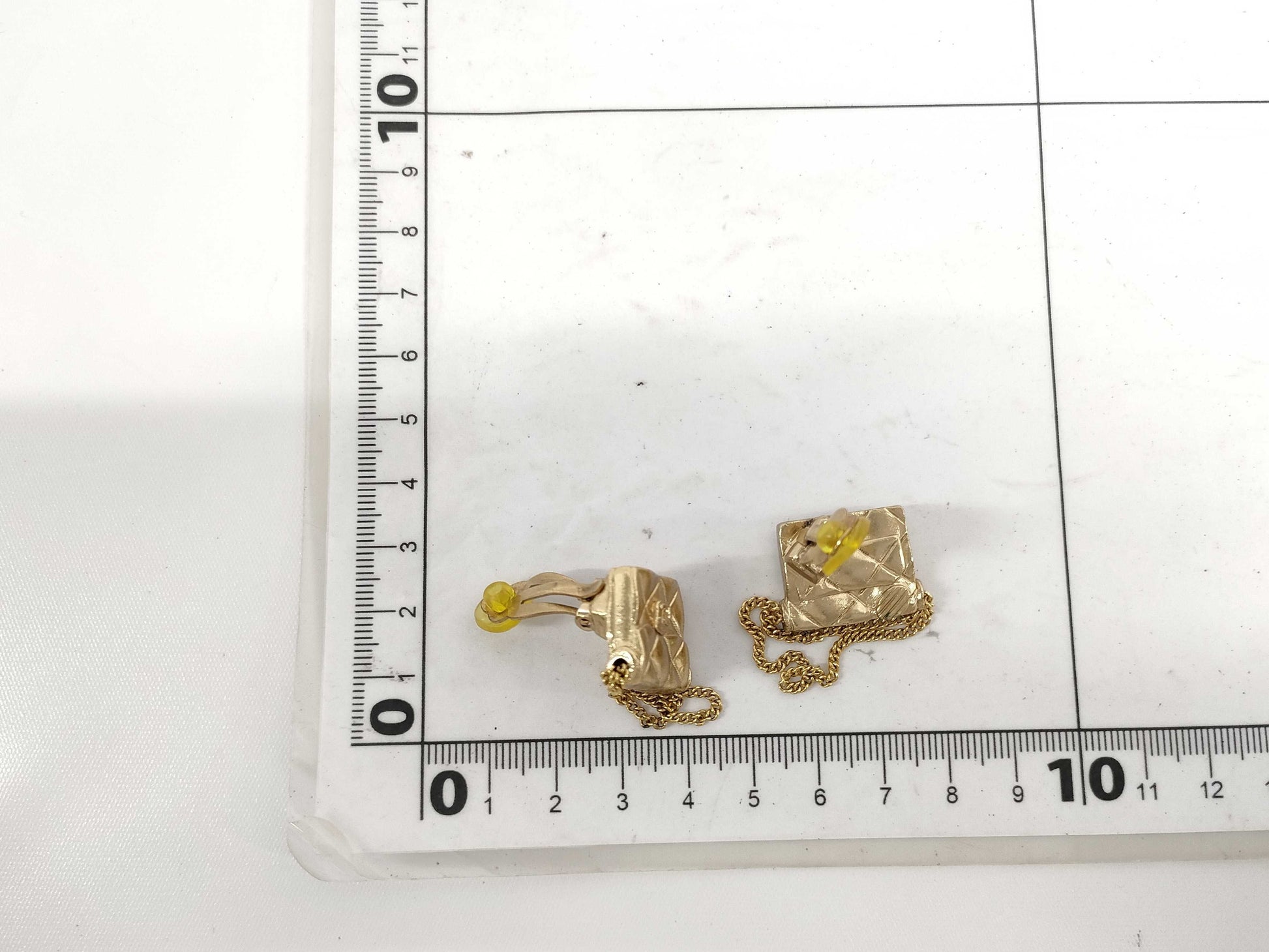 CHANEL Matelasse Earrings 02P Earrings