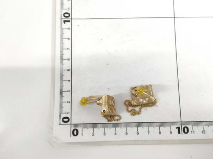 CHANEL Matelasse Earrings 02P Earrings