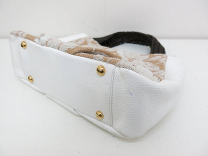 LANZETTI Leather Tote Bag, 3-Piece Mountain Tote Bag