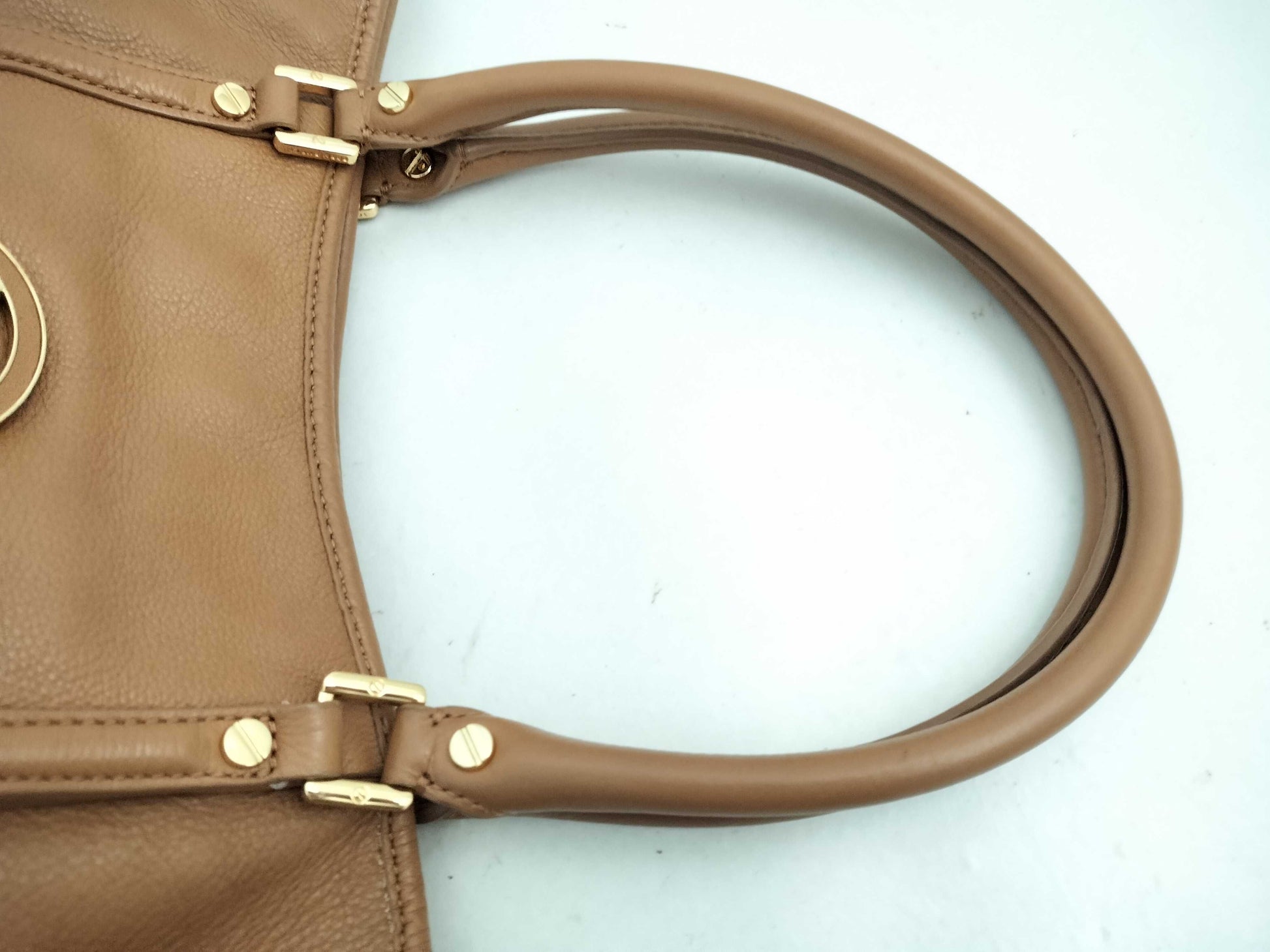 Tory Burch 2-Way Leather Tote Bag, Brown