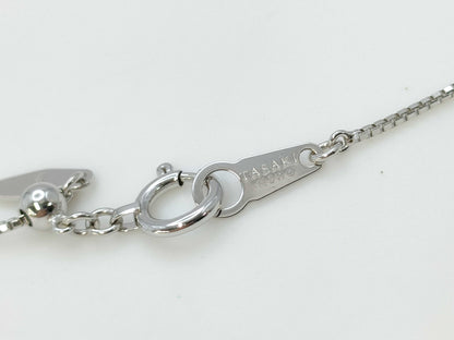 TASAKI D0.18/0.09ct 750/K18WG 5.0g Necklace 