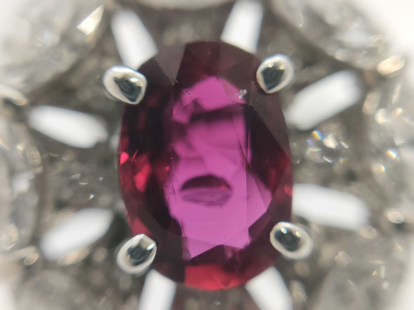 R1.110ct D1.06ct PT900 8.8g Ring 