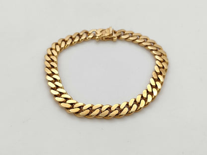 Kihei Double-Sided Single K18 30.4g Bracelet/Bangle 