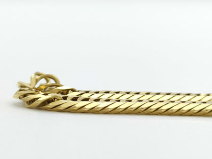 8-sided triple 18K gold 6.6g / 12-sided triple 18K gold 25.5g / 16-sided triple 18K gold 18.6g Necklace 