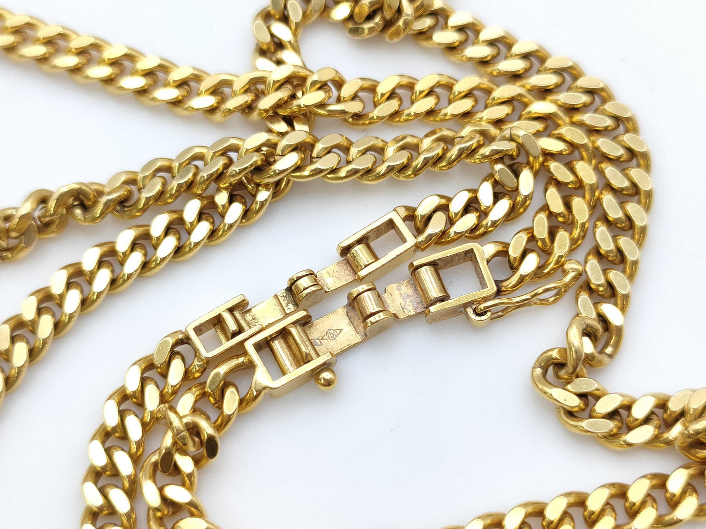 Kihei Double-Sided Single K18 90.0g / K18 30.2g Necklace 