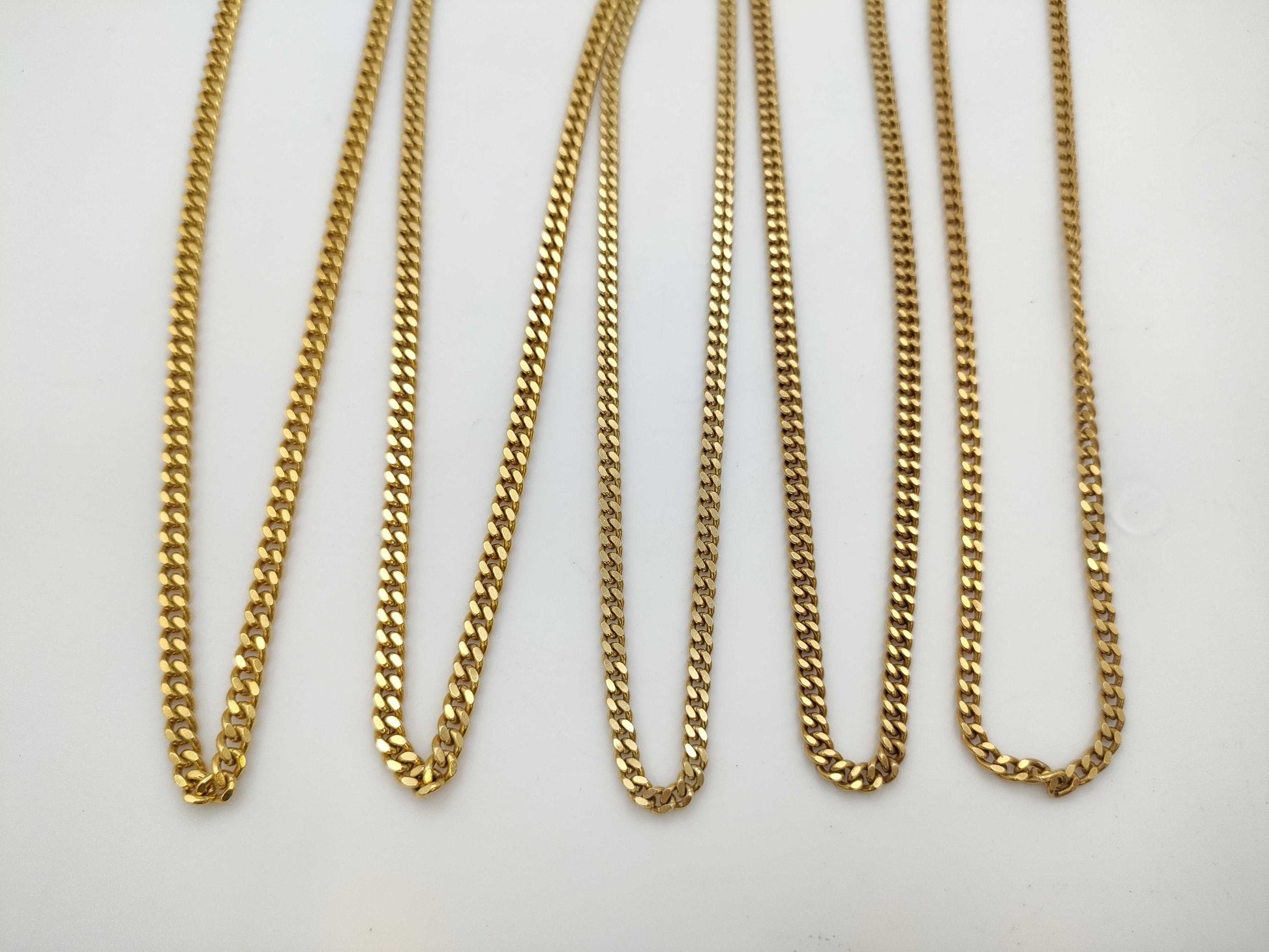 Kihei Double-Sided Single K18 90.0g / K18 30.2g Necklace 