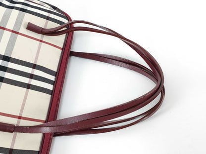 BURBERRY Nova Check Handbag