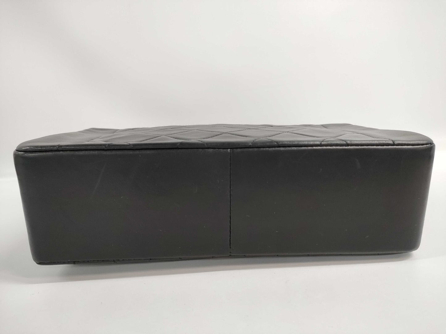 CHANEL Matelasse Lambskin Single Flap Single Chain Bag with Diana Flap, Black with Gold Hardware, 2065523, No. 2 Shoulder Bag