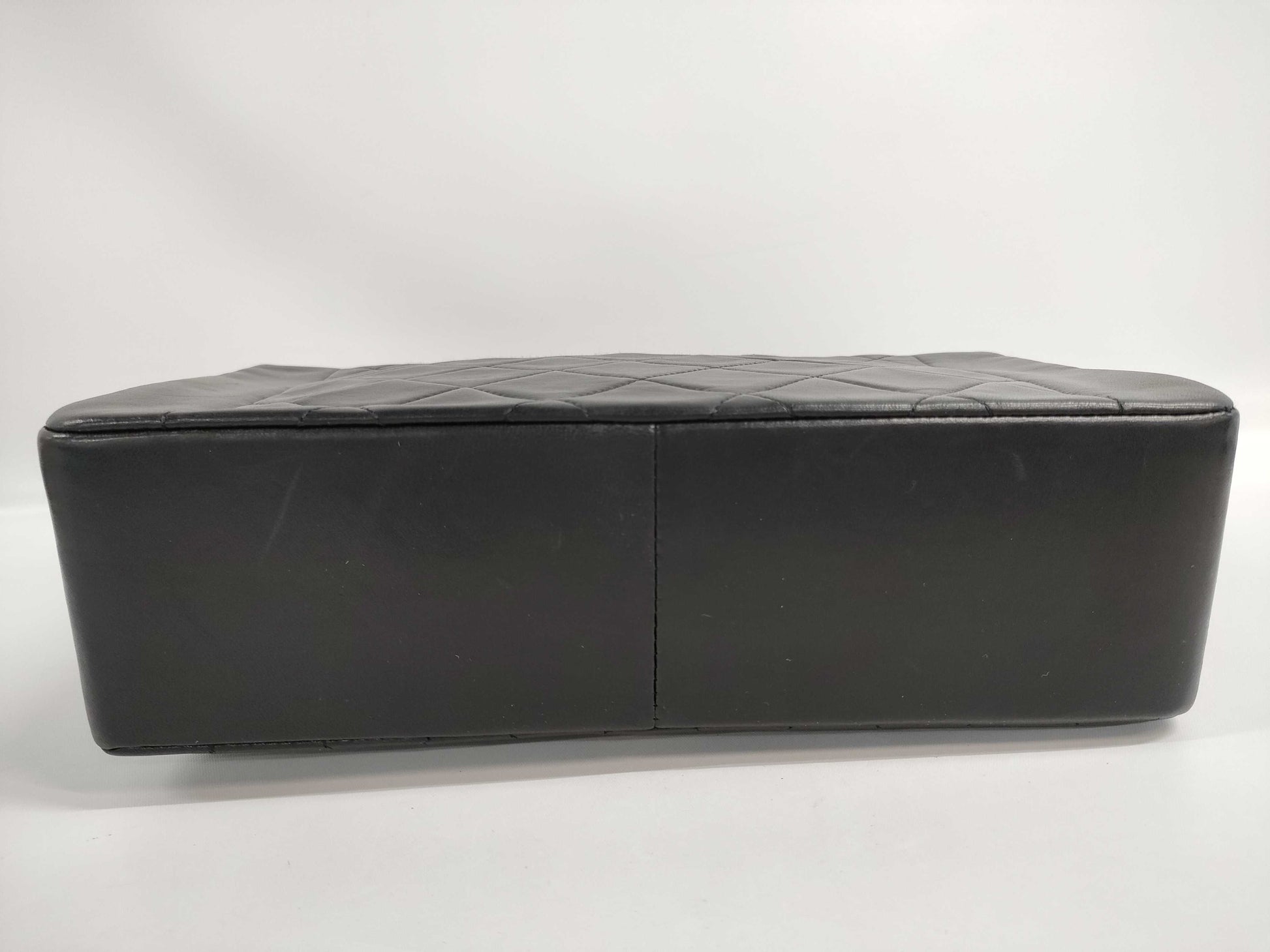 CHANEL Matelasse Lambskin Single Flap Single Chain Bag with Diana Flap, Black with Gold Hardware, 2065523, No. 2 Shoulder Bag