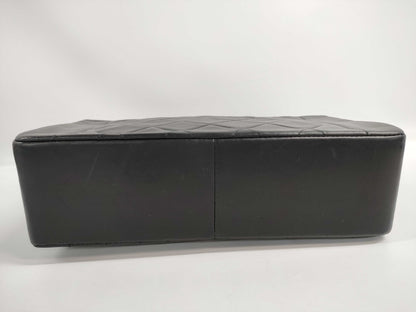 CHANEL Matelasse Lambskin Single Flap Single Chain Bag with Diana Flap, Black with Gold Hardware, 2065523, No. 2 Shoulder Bag