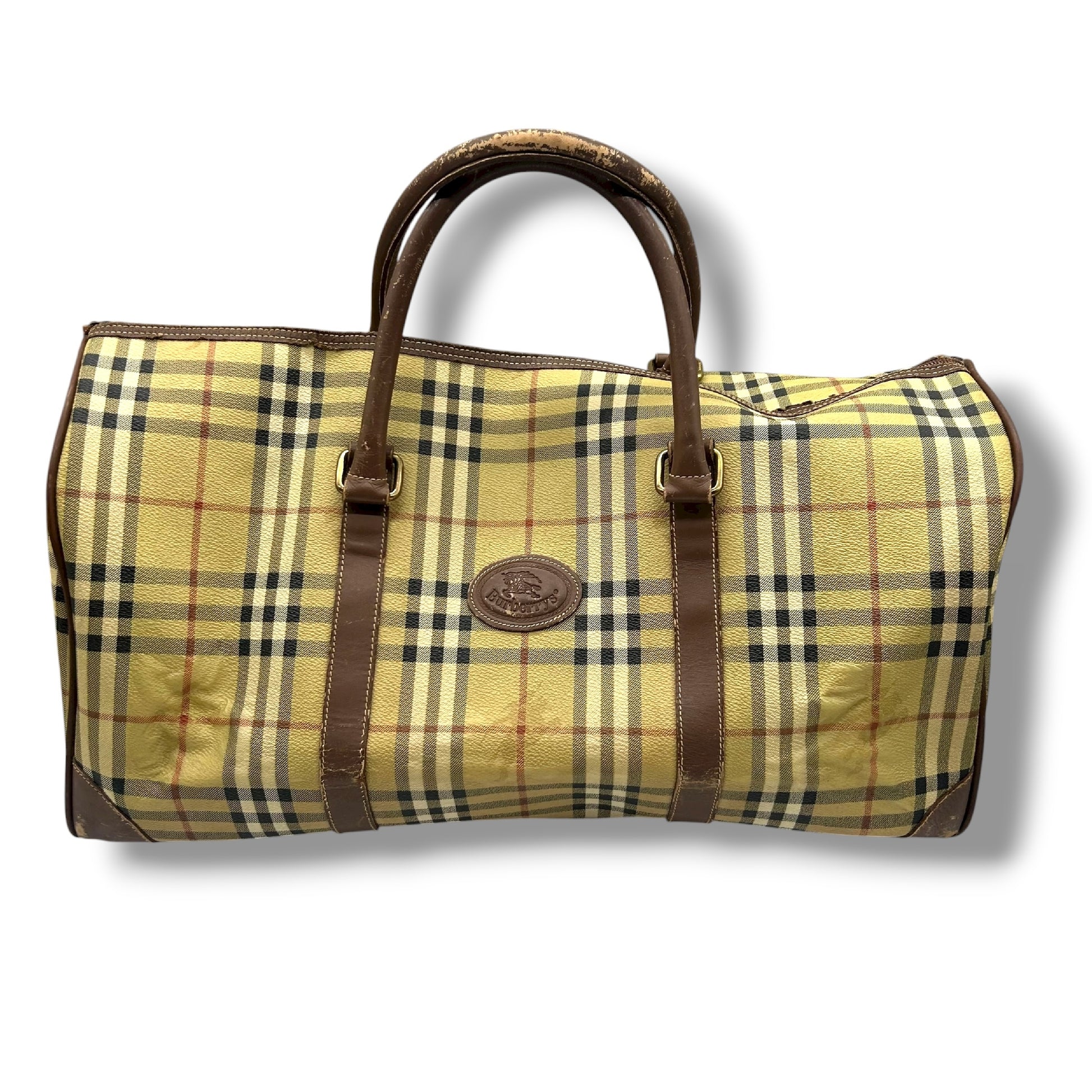 BURBERRY Boston Bag Set of 2, Large Capacity Boston Bags