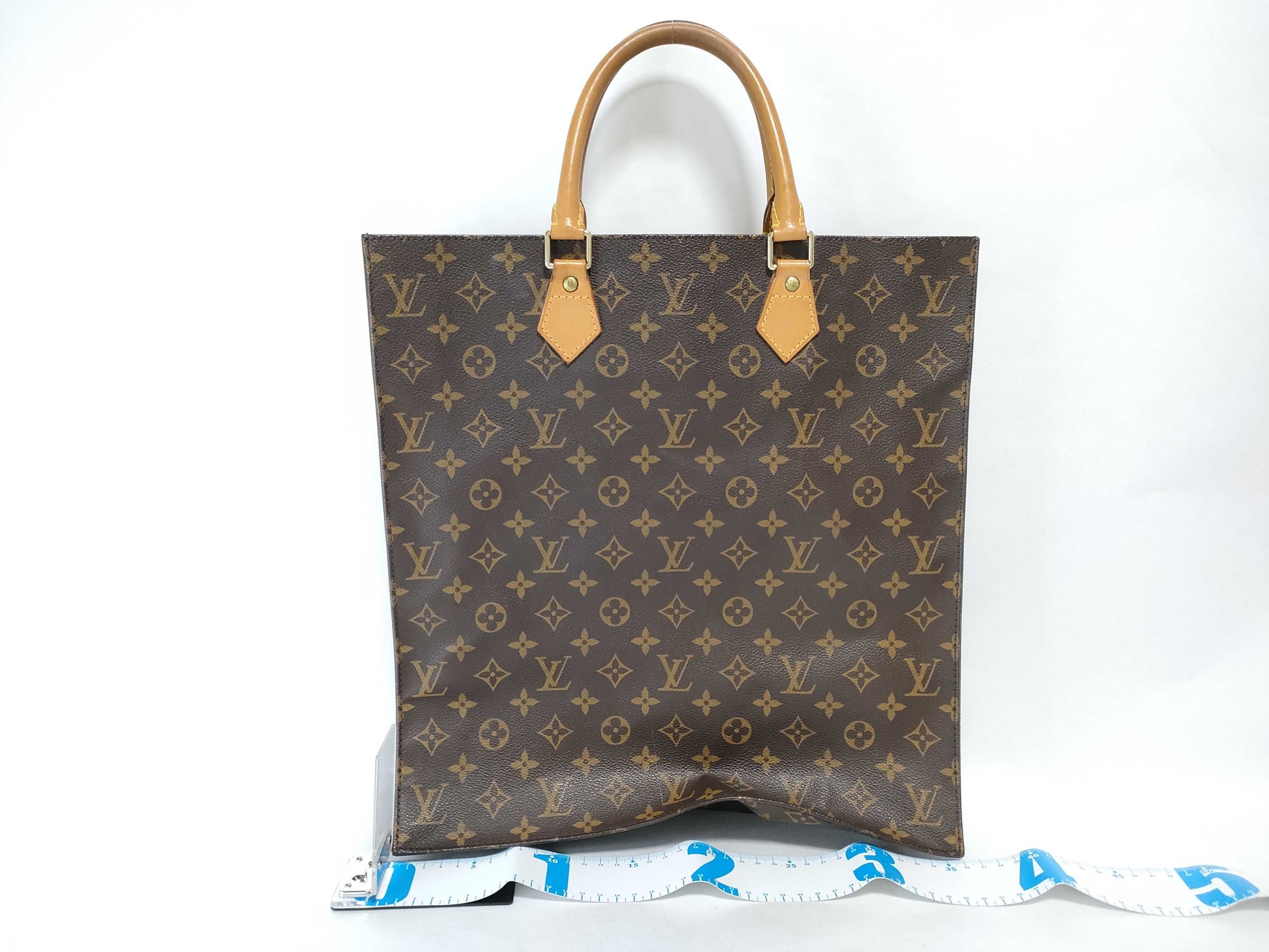 LOUIS VUITTON Monogram Sac Plat M51140 MI0969 Tote Bag