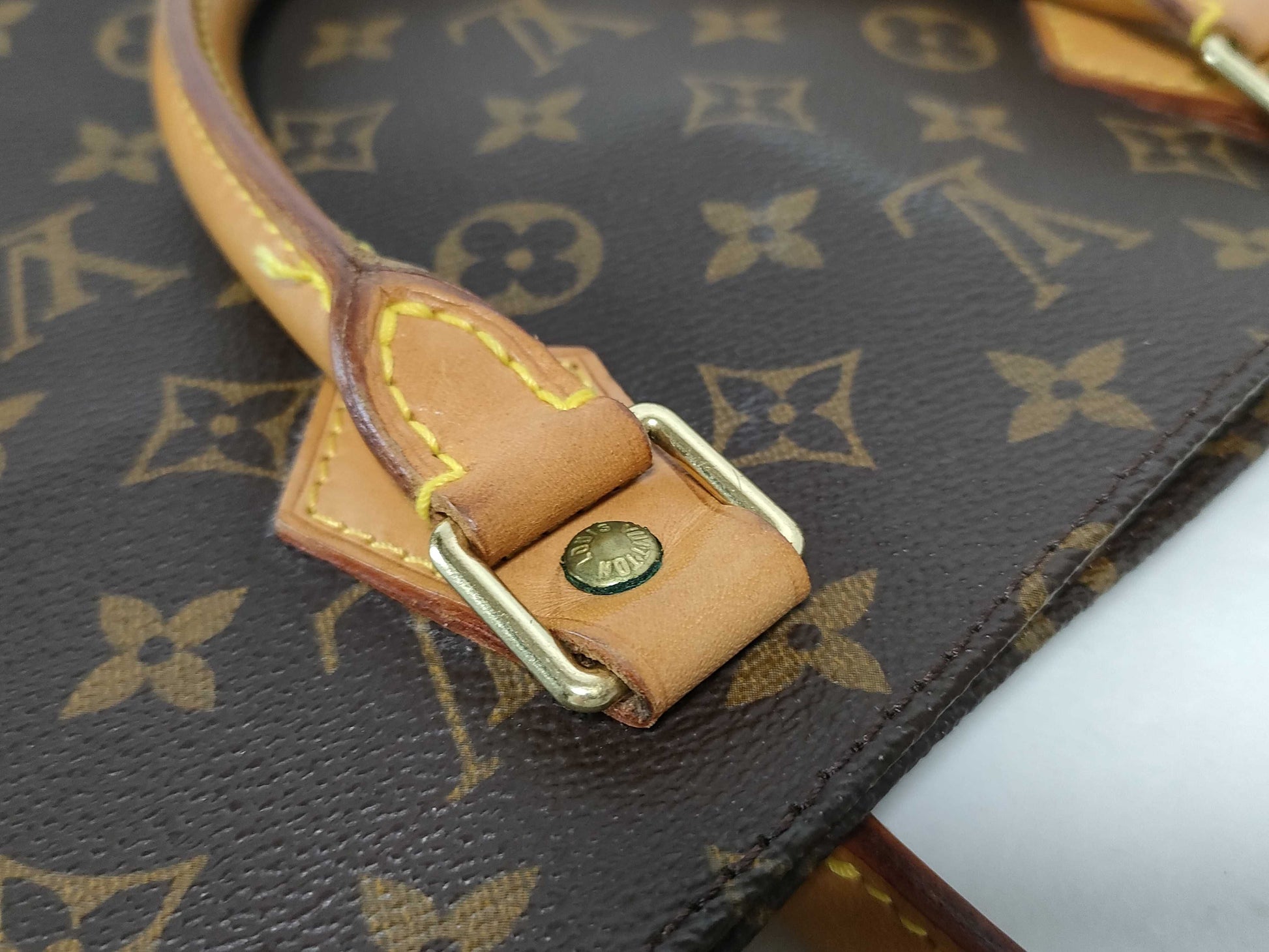LOUIS VUITTON Monogram Sac Plat M51140 MI0969 Tote Bag