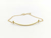 Tiffany & Co. T Smile Diamond Bracelet/Bangle in Yellow Gold and AU750, 2.6g 