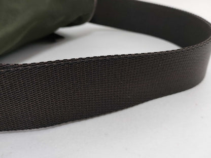 PRADA Nylon Prada Shoulder Bag with Triangle Logo