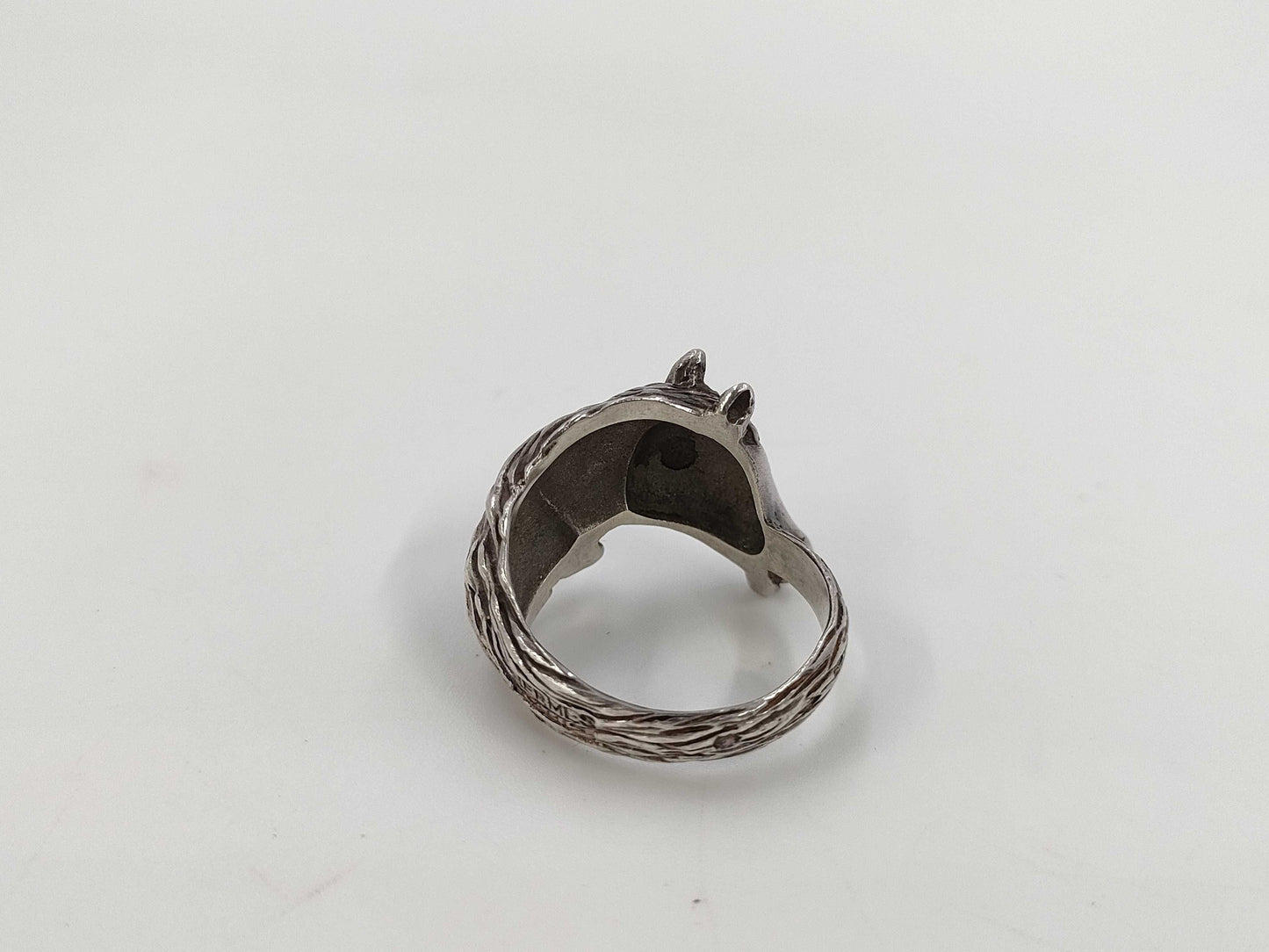 HERMES Cheval Horse 925 Ring