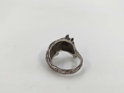 HERMES Cheval Horse 925 Ring